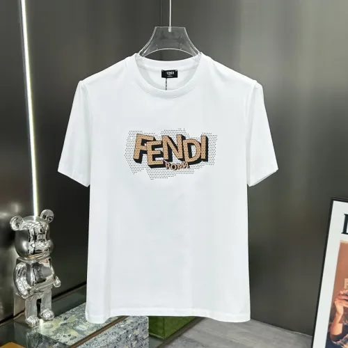 Wholesale Fendi T-Shirts Short Sleeved For Men #1469930 $68.00 USD, Wholesale Quality Replica Fendi T-Shirts