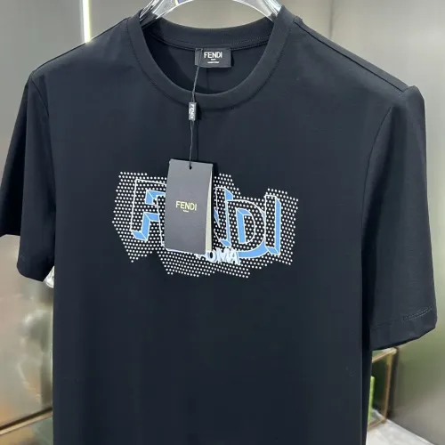 Replica Fendi T-Shirts Short Sleeved For Men #1469931 $68.00 USD for Wholesale