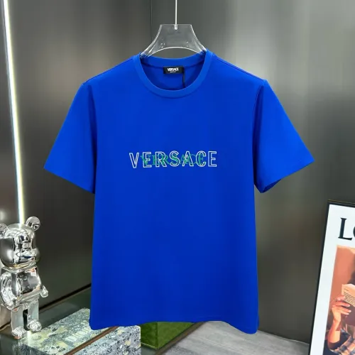 Wholesale Versace T-Shirts Short Sleeved For Men #1469936 $68.00 USD, Wholesale Quality Replica Versace T-Shirts