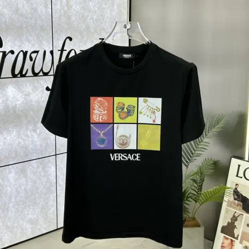 Wholesale Versace T-Shirts Short Sleeved For Men #1469940 $68.00 USD, Wholesale Quality Replica Versace T-Shirts