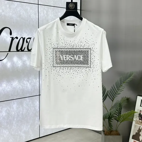 Wholesale Versace T-Shirts Short Sleeved For Men #1469942 $72.00 USD, Wholesale Quality Replica Versace T-Shirts