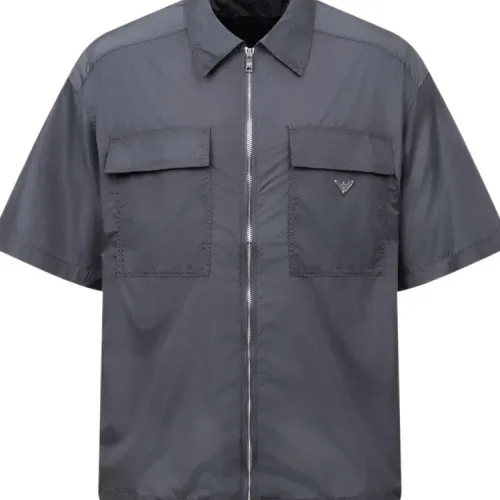 Wholesale Prada Jackets Short Sleeved For Men #1469964 $88.00 USD, Wholesale Quality Replica Prada Jackets