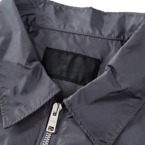 Replica Prada Jackets Short Sleeved For Men #1469964 $88.00 USD for Wholesale