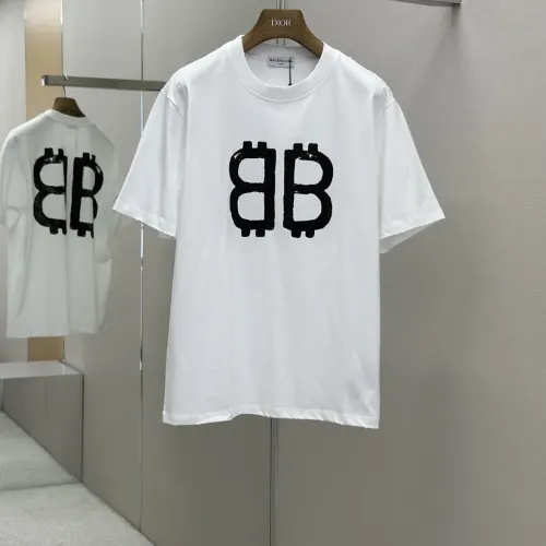 Wholesale Balenciaga T-Shirts Short Sleeved For Men #1469971 $42.00 USD, Wholesale Quality Replica Balenciaga T-Shirts