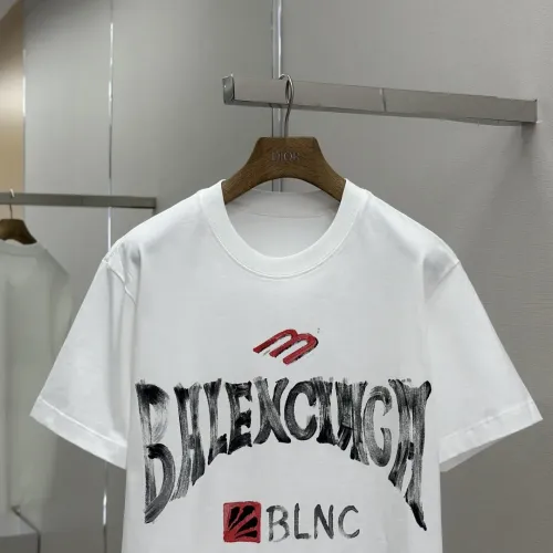 Replica Balenciaga T-Shirts Short Sleeved For Men #1469972 $42.00 USD for Wholesale