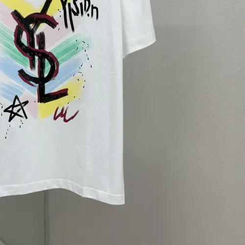 Replica Yves Saint Laurent YSL T-shirts Short Sleeved For Men #1469985 $42.00 USD for Wholesale
