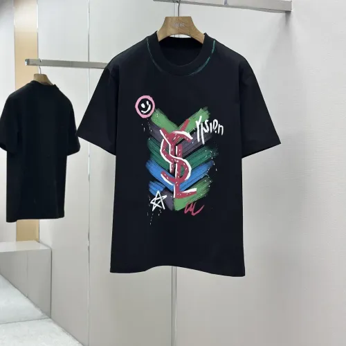 Wholesale Yves Saint Laurent YSL T-shirts Short Sleeved For Men #1469986 $42.00 USD, Wholesale Quality Replica Yves Saint Laurent YSL T-shirts