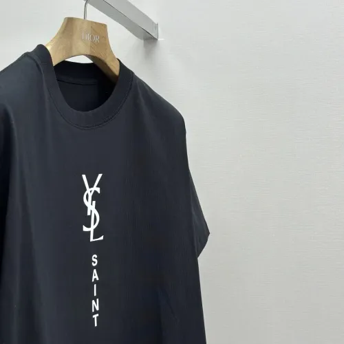 Replica Yves Saint Laurent YSL T-shirts Short Sleeved For Men #1469988 $42.00 USD for Wholesale