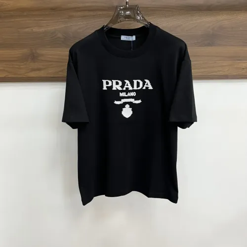 Wholesale Prada T-Shirts Short Sleeved For Men #1469994 $42.00 USD, Wholesale Quality Replica Prada T-Shirts