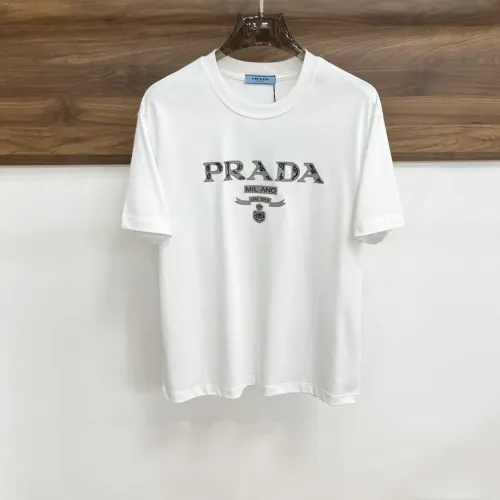 Wholesale Prada T-Shirts Short Sleeved For Men #1469995 $42.00 USD, Wholesale Quality Replica Prada T-Shirts