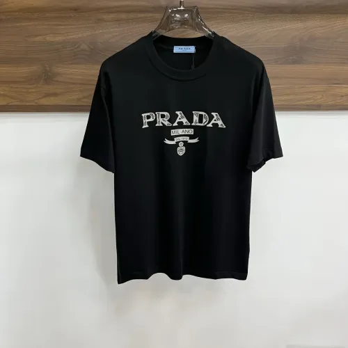 Wholesale Prada T-Shirts Short Sleeved For Men #1469996 $42.00 USD, Wholesale Quality Replica Prada T-Shirts