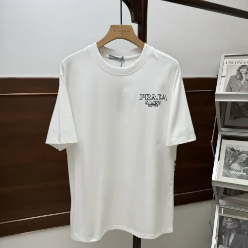 Replica Prada T-Shirts Short Sleeved For Men #1470000 $42.00 USD for Wholesale