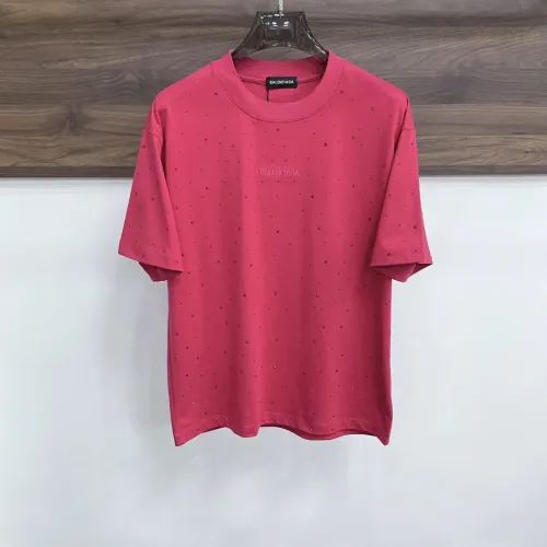 Wholesale Balenciaga T-Shirts Short Sleeved For Men #1470002 $60.00 USD, Wholesale Quality Replica Balenciaga T-Shirts