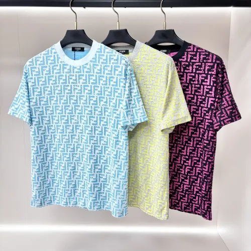 Replica Fendi T-Shirts Short Sleeved For Men #1470016 $60.00 USD for Wholesale