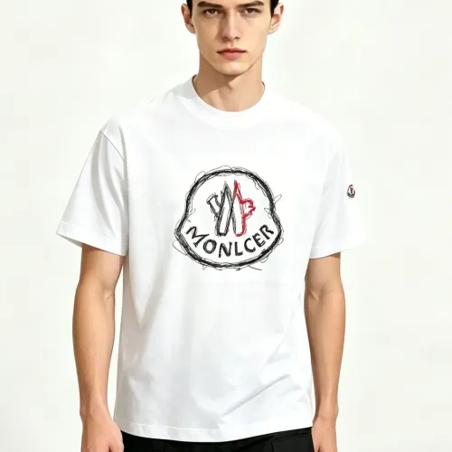 Replica Moncler T-Shirts Short Sleeved For Men #1470022 $60.00 USD for Wholesale