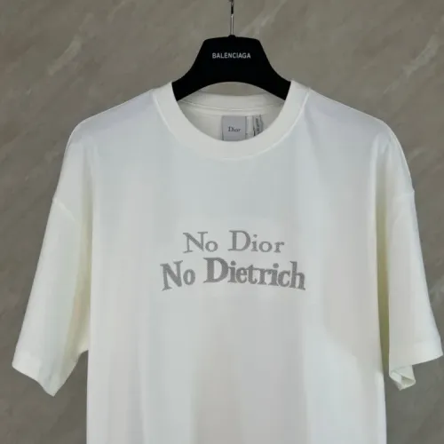 Replica Christian Dior T-Shirts Short Sleeved For Unisex #1470028 $48.00 USD for Wholesale
