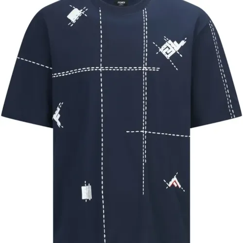 Wholesale Fendi T-Shirts Short Sleeved For Unisex #1470037 $52.00 USD, Wholesale Quality Replica Fendi T-Shirts