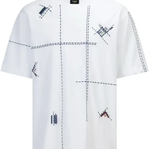 Wholesale Fendi T-Shirts Short Sleeved For Unisex #1470038 $52.00 USD, Wholesale Quality Replica Fendi T-Shirts