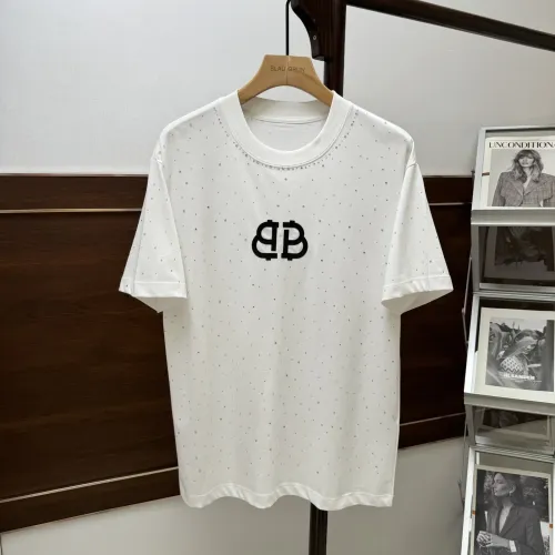 Wholesale Balenciaga T-Shirts Short Sleeved For Men #1470043 $60.00 USD, Wholesale Quality Replica Balenciaga T-Shirts