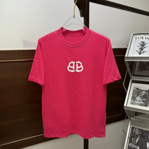Wholesale Balenciaga T-Shirts Short Sleeved For Men #1470045 $60.00 USD, Wholesale Quality Replica Balenciaga T-Shirts