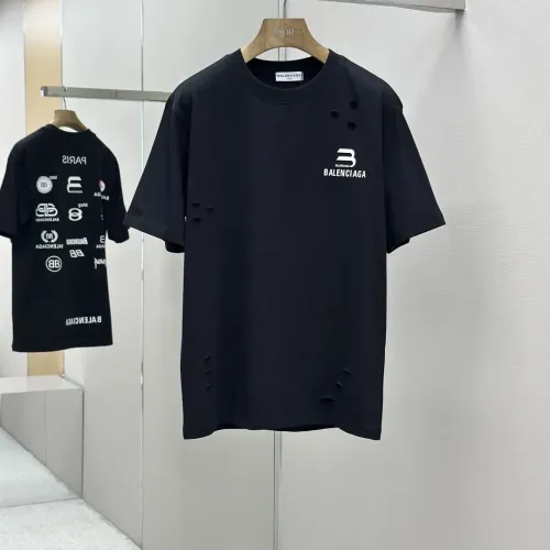 Wholesale Balenciaga T-Shirts Short Sleeved For Men #1470057 $60.00 USD, Wholesale Quality Replica Balenciaga T-Shirts
