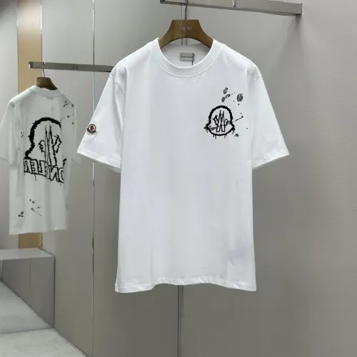 Wholesale Moncler T-Shirts Short Sleeved For Men #1470066 $60.00 USD, Wholesale Quality Replica Moncler T-Shirts