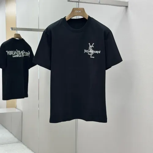Wholesale Yves Saint Laurent YSL T-shirts Short Sleeved For Men #1470069 $60.00 USD, Wholesale Quality Replica Yves Saint Laurent YSL T-shirts