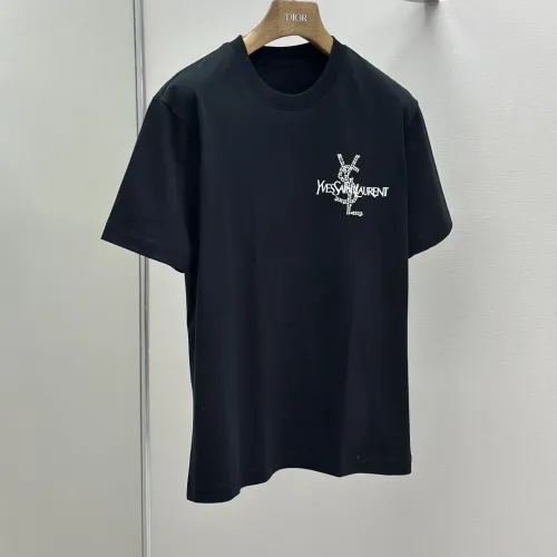Replica Yves Saint Laurent YSL T-shirts Short Sleeved For Men #1470069 $60.00 USD for Wholesale