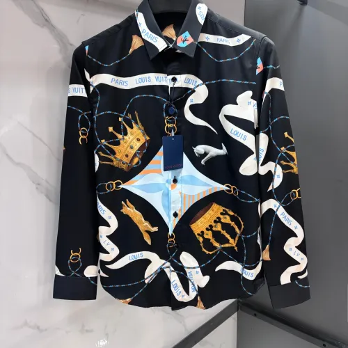 Wholesale Louis Vuitton LV Shirts Long Sleeved For Men #1470070 $82.00 USD, Wholesale Quality Replica Louis Vuitton LV Shirts