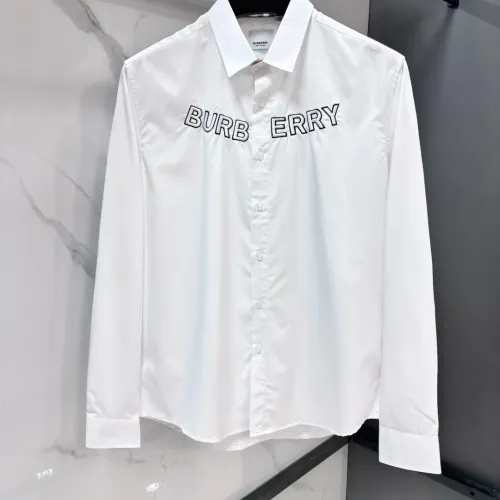 Wholesale Burberry Shirts Long Sleeved For Men #1470079 $82.00 USD, Wholesale Quality Replica Burberry Shirts