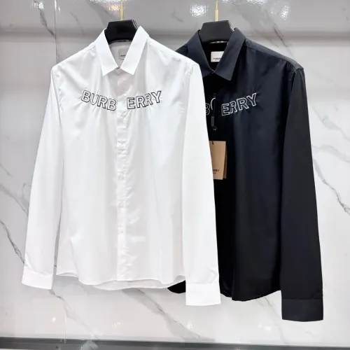 Replica Burberry Shirts Long Sleeved For Men #1470080 $82.00 USD for Wholesale