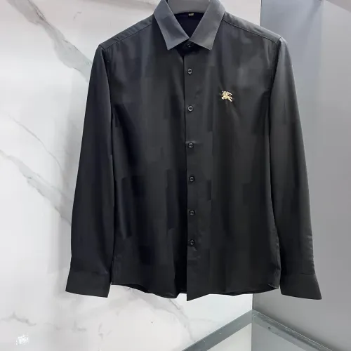 Wholesale Burberry Shirts Long Sleeved For Men #1470083 $85.00 USD, Wholesale Quality Replica Burberry Shirts