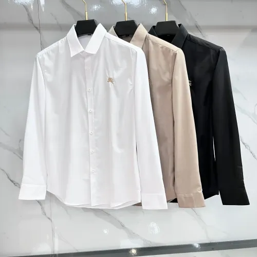Replica Burberry Shirts Long Sleeved For Men #1470083 $85.00 USD for Wholesale