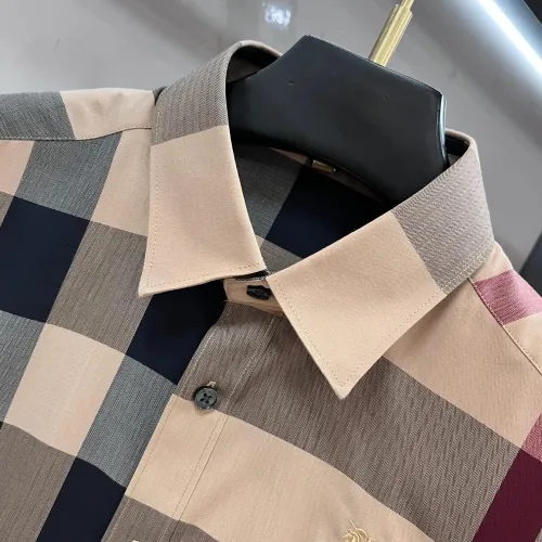 Replica Burberry Shirts Long Sleeved For Men #1470084 $85.00 USD for Wholesale