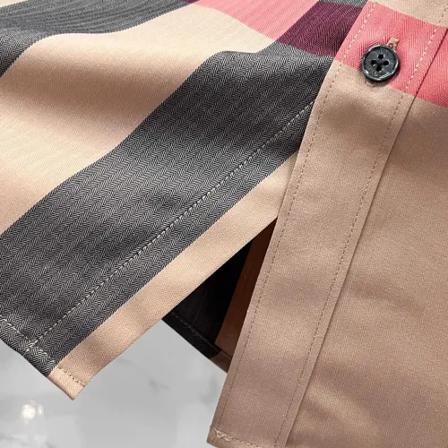 Replica Burberry Shirts Long Sleeved For Men #1470084 $85.00 USD for Wholesale