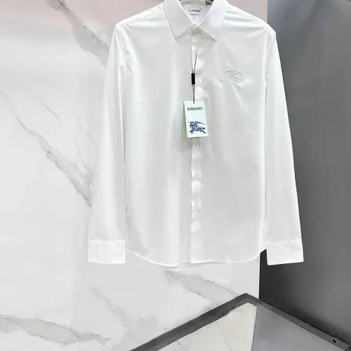 Wholesale Burberry Shirts Long Sleeved For Men #1470088 $85.00 USD, Wholesale Quality Replica Burberry Shirts