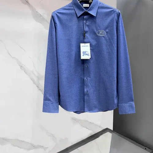 Wholesale Burberry Shirts Long Sleeved For Men #1470091 $85.00 USD, Wholesale Quality Replica Burberry Shirts