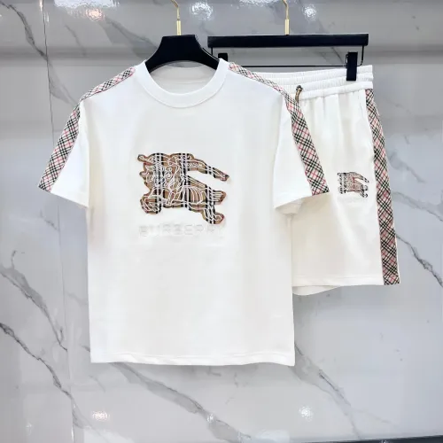 Wholesale Burberry Tracksuits Short Sleeved For Men #1470093 $112.00 USD, Wholesale Quality Replica Burberry Tracksuits