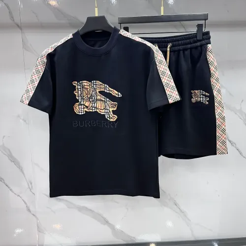 Wholesale Burberry Tracksuits Short Sleeved For Men #1470094 $112.00 USD, Wholesale Quality Replica Burberry Tracksuits