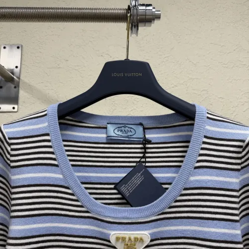 Replica Prada T-Shirts Short Sleeved For Women #1470100 $60.00 USD for Wholesale