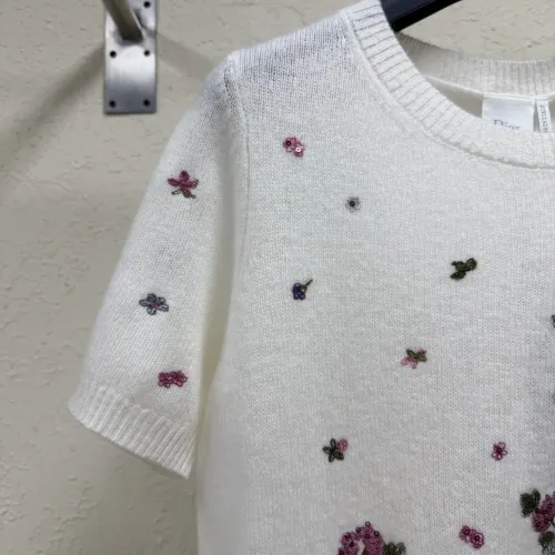 Replica Christian Dior T-Shirts Short Sleeved For Women #1470103 $88.00 USD for Wholesale