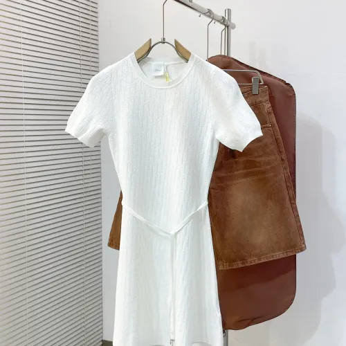 Wholesale Christian Dior Dresses Short Sleeved For Women #1470105 $118.00 USD, Wholesale Quality Replica Christian Dior Dresses