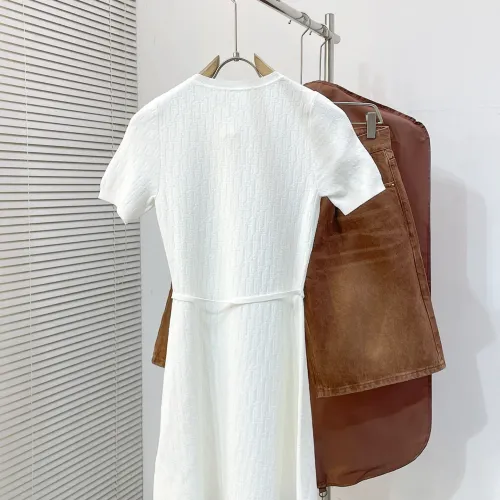 Replica Christian Dior Dresses Short Sleeved For Women #1470105 $118.00 USD for Wholesale