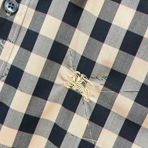 Replica Burberry Shirts Short Sleeved For Men #1470108 $82.00 USD for Wholesale