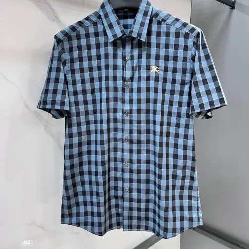Wholesale Burberry Shirts Short Sleeved For Men #1470109 $82.00 USD, Wholesale Quality Replica Burberry Shirts