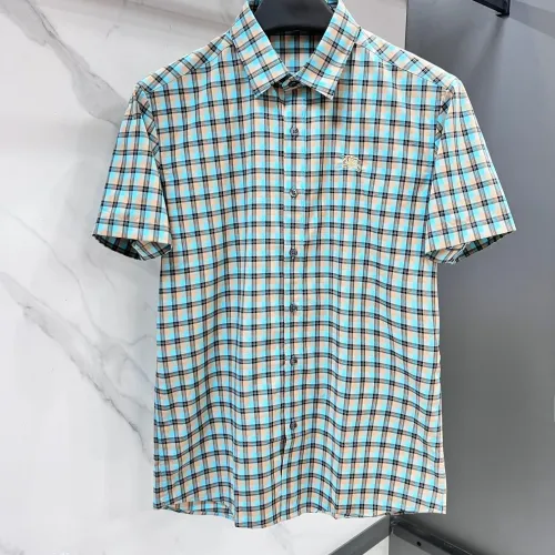 Wholesale Burberry Shirts Short Sleeved For Men #1470112 $82.00 USD, Wholesale Quality Replica Burberry Shirts