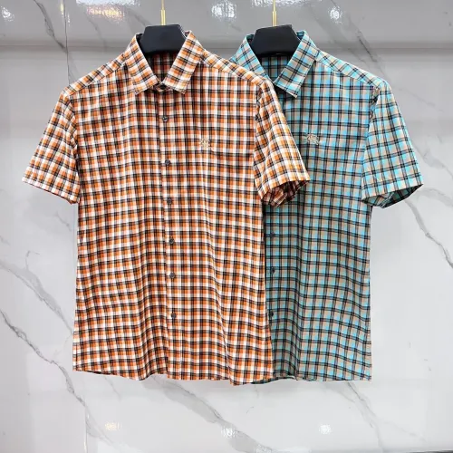Replica Burberry Shirts Short Sleeved For Men #1470112 $82.00 USD for Wholesale