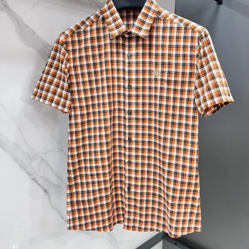 Wholesale Burberry Shirts Short Sleeved For Men #1470113 $82.00 USD, Wholesale Quality Replica Burberry Shirts