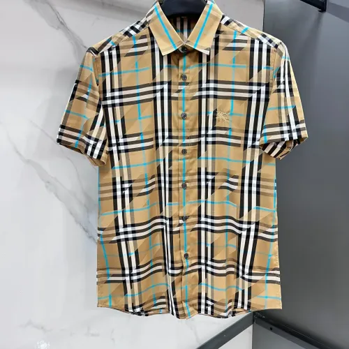 Wholesale Burberry Shirts Short Sleeved For Men #1470116 $82.00 USD, Wholesale Quality Replica Burberry Shirts