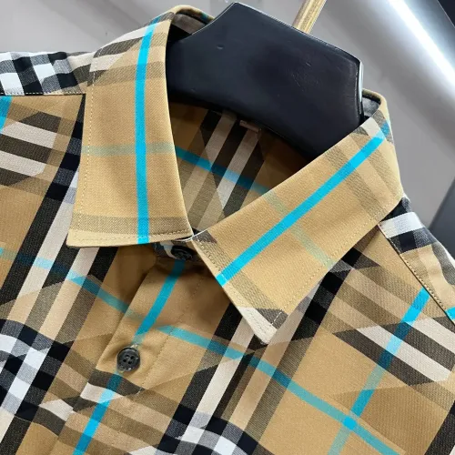 Replica Burberry Shirts Short Sleeved For Men #1470116 $82.00 USD for Wholesale